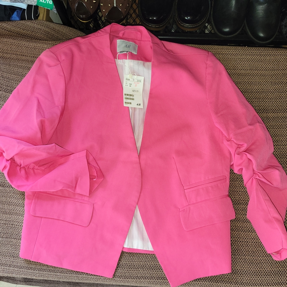 H&M Women's Pink Blazer